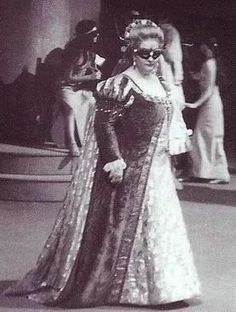 Montserrat Caballé com a "Lucrezia Borgia"